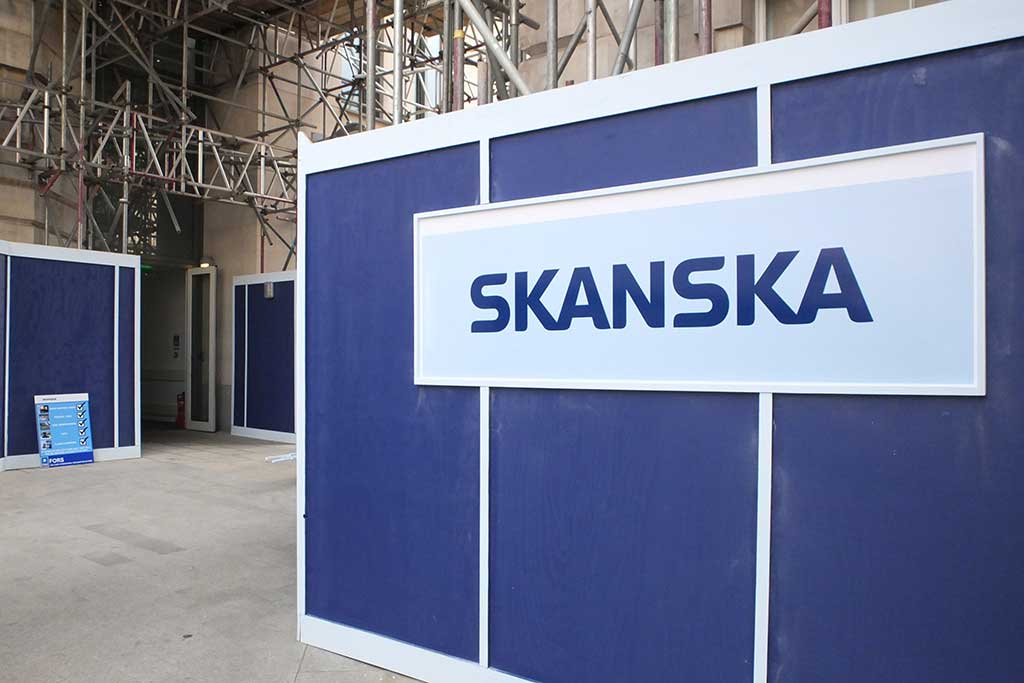 Högre vinst än väntat för Skanska