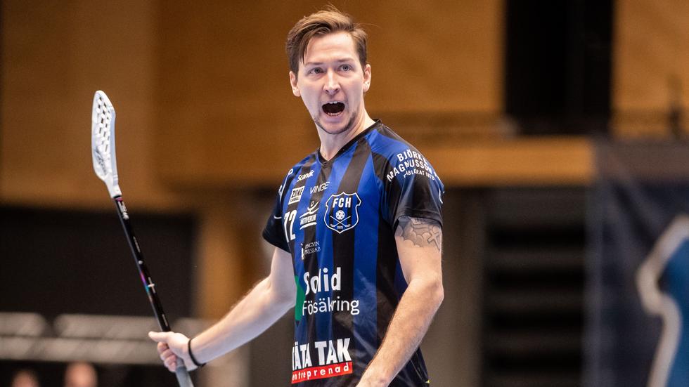 Andreas Lindholm är klar för spel i Mullsjö. Bild: Mathilda Ahlberg/Bildbyrån.