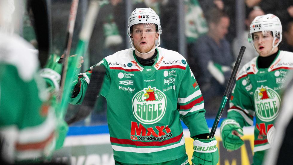 Oskar Stål Lyrenäs är klar för spel i HV71. 