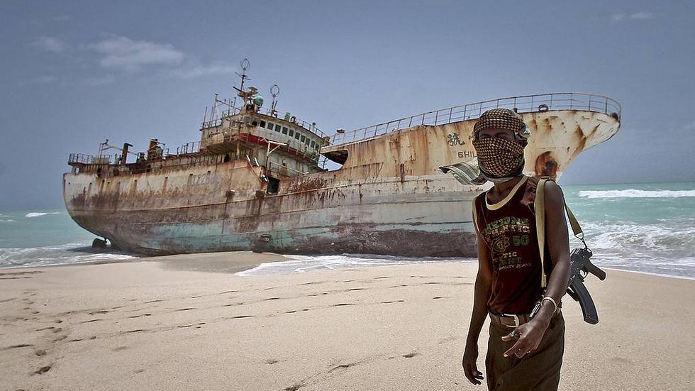 Byn Hobyo vid Somalias kust blomstrade under de år som piraterna härjade. Men efter att det internationella samfundet satt in krafttag mot piraterna har antalet kapningar minskat rejält. Arkivbild.