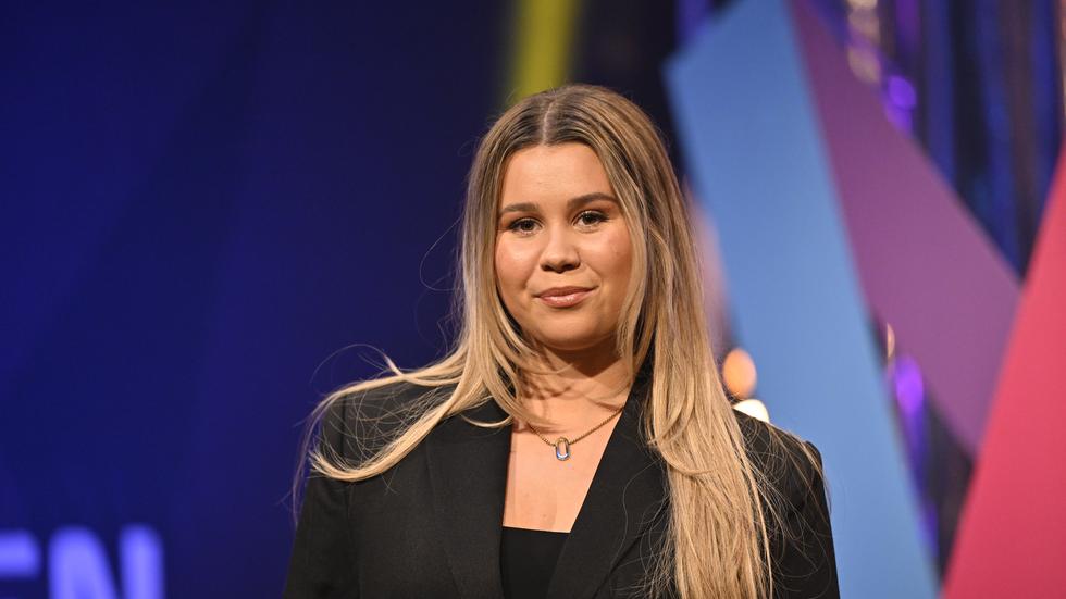Lisa Ajax tävlar med låten "Awful Liar" i Melodifestivalen 2024. Arkivbild.
