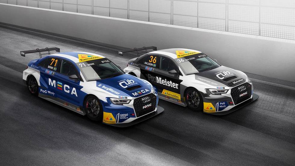 Brink Motorsport tar steget till STCC och ställer två Audi-bilar på startlinjen.