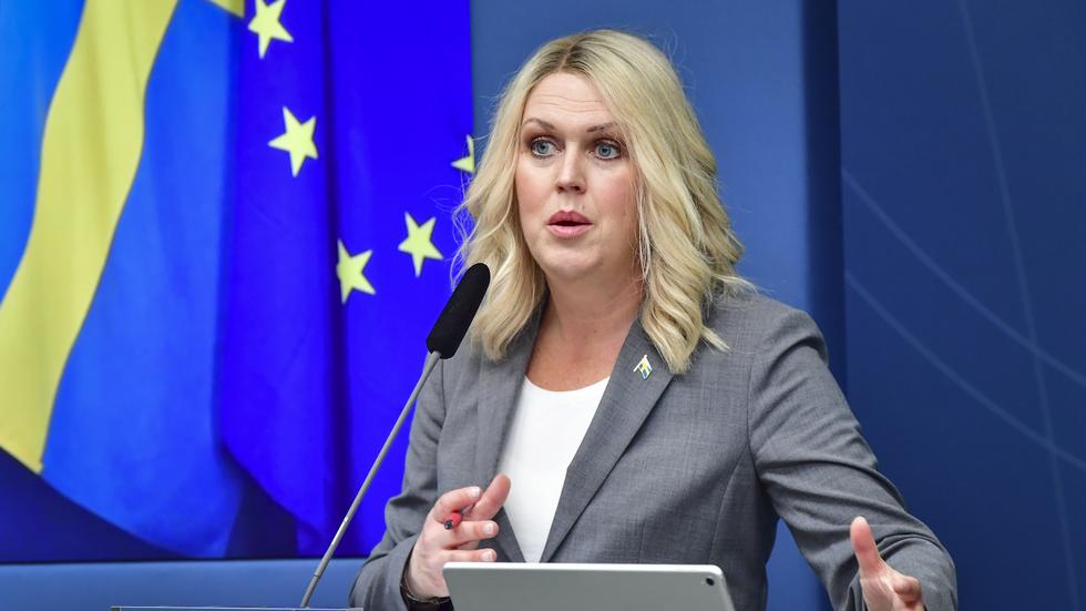 Socialminister Lena Hallengren. Foto: Jonas Ekströmer / TT