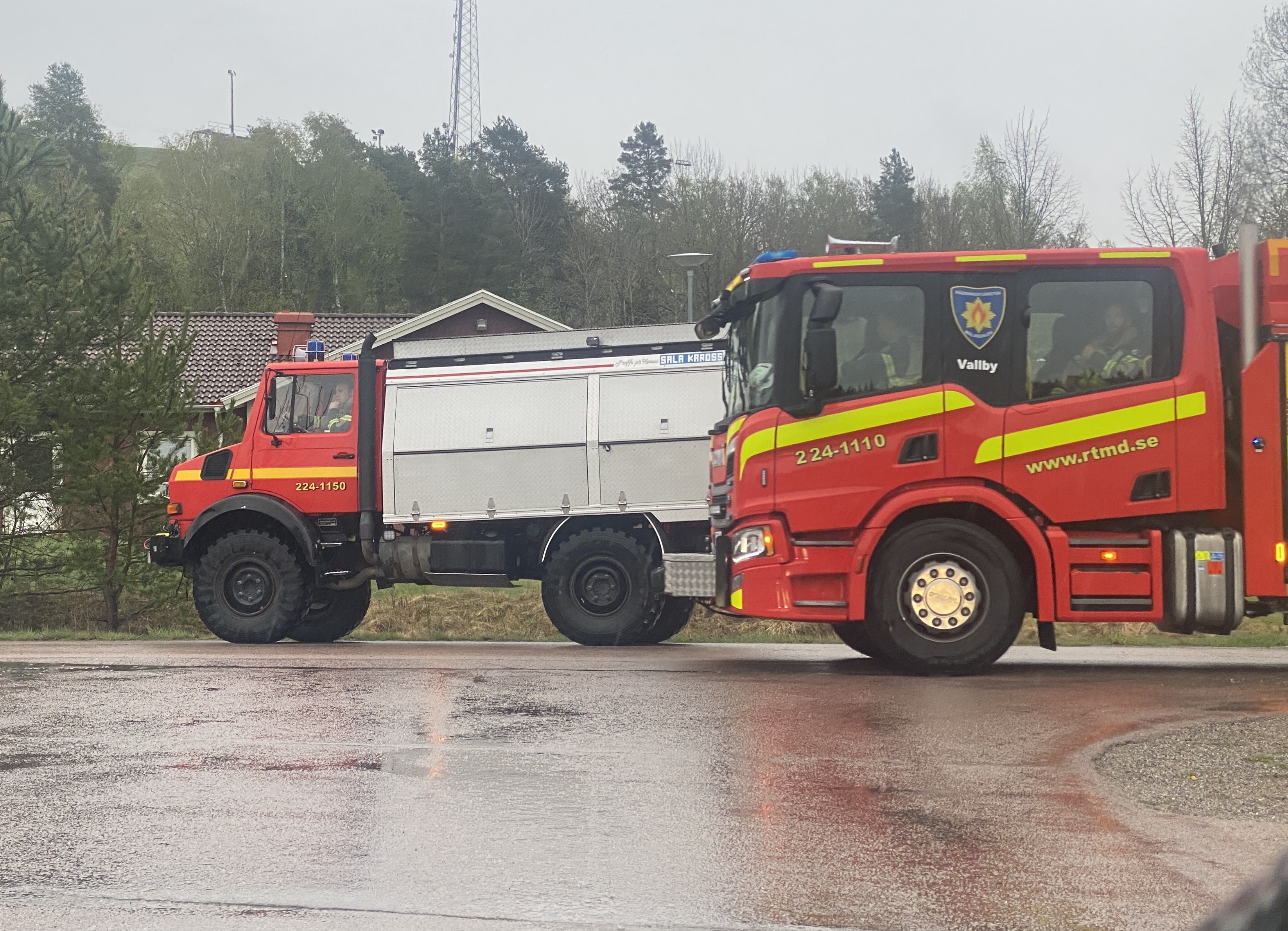 Räddningstjänsten Ryckte Ut Till Larm Om Rökutveckling Vlt