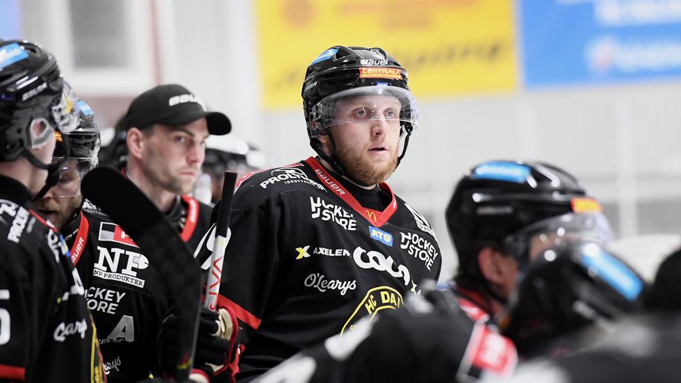 HC Dalens Alex Ek satte spiken i kistan med sitt 3–1 mål i matchens slutminut. 