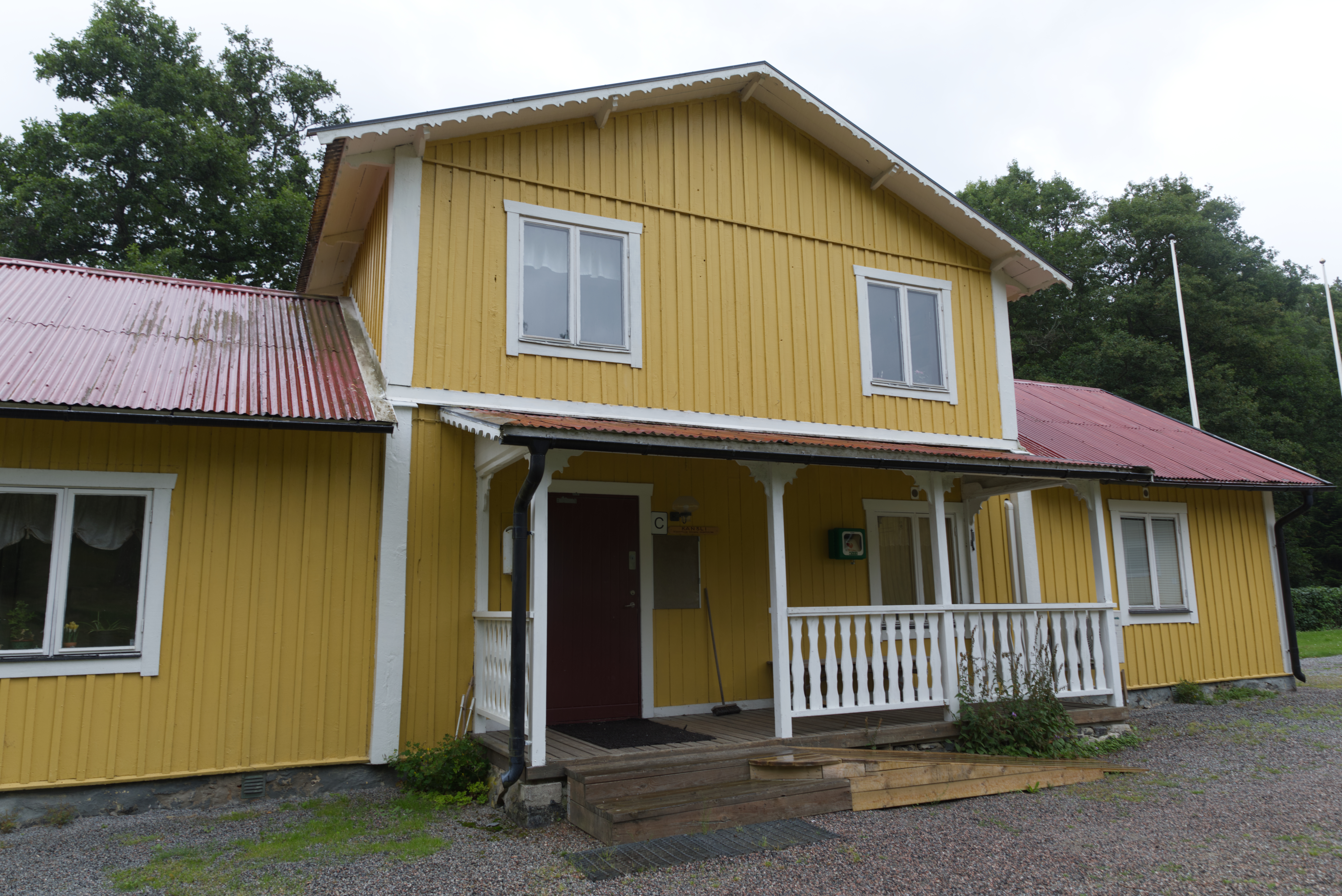 Orienteringsklubbens toaletter används av alla.