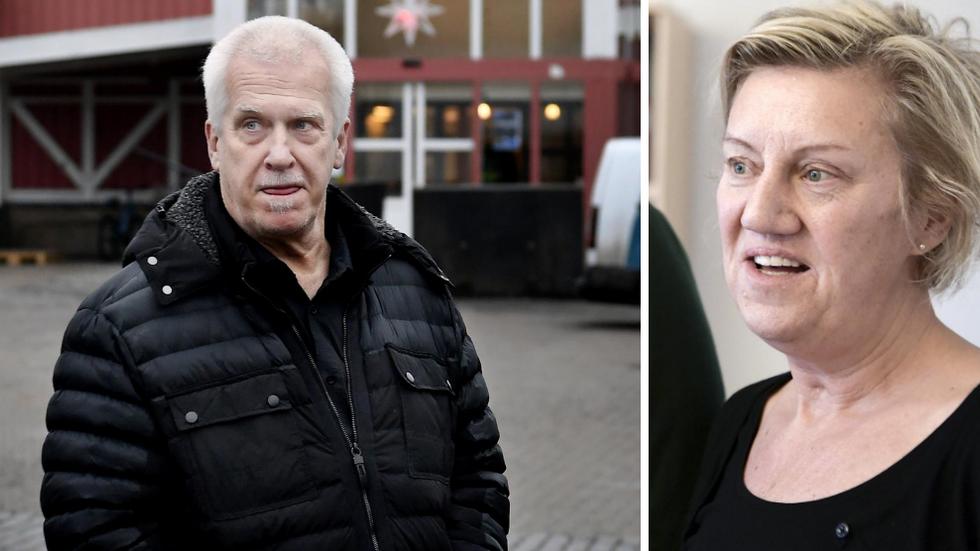 Peter Magnusson, Underground på Råslätt, och Carina Ödebrink, socialdemokratisk riksdagsledamot från Vaggeryd. 