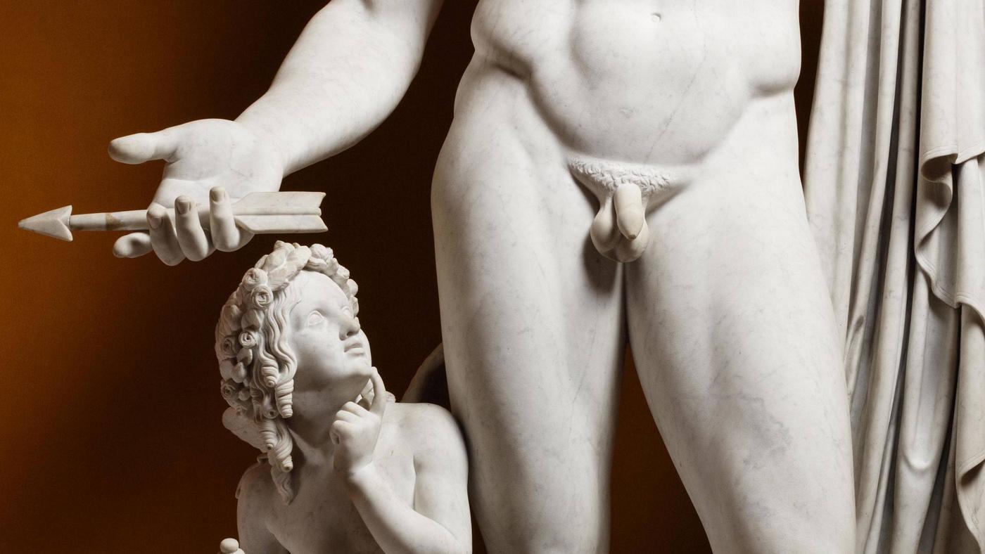 Staty av Mars och Cupido av Bertel Thorvaldsen