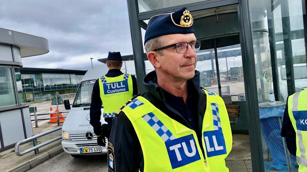 Håkan Hansson, biträdande enhetschef vid Tullverkets kontrollavdelning Syd.