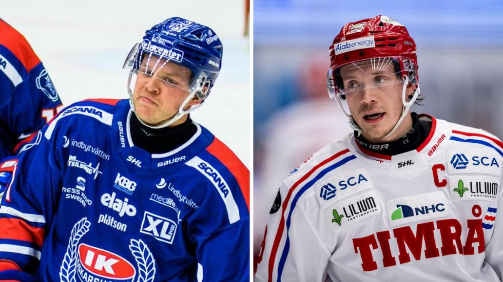 Johan Johnsson och Didrik Strömberg, två spelare som missar resten av säsongen.