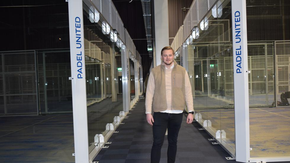Utbudet för den nya racketsporten växer ytterligare via Padel Uniteds etablering på Torsvik.  "Jönköping är en bra marknad och det finns många padelspelare", säger regionchef Anton Sjöberg