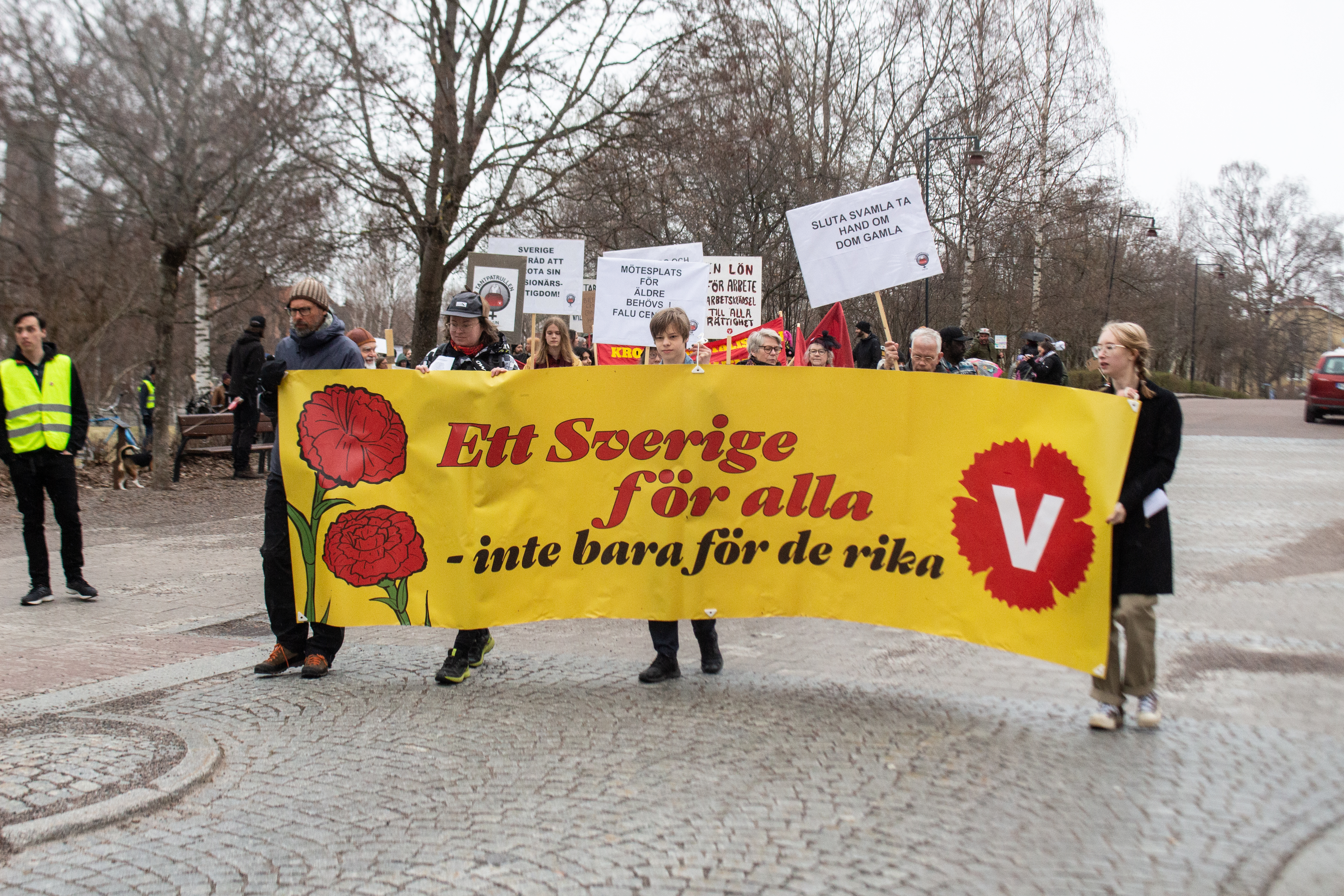 Stor Samling För V På Första Maj Falu Kuriren 8280