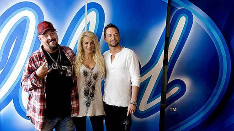 Anders Bagge, Laila Bagge och Andreas Carlsson visade på söndagen upp sig som jury i Idol 2009.