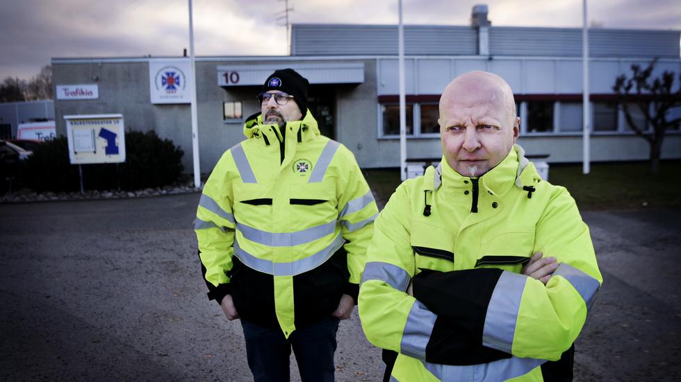 Håkan Jansson och Morgan Sparrenholt tycker att det är viktigt att chaufförerna ska hinna gå på toaletten.