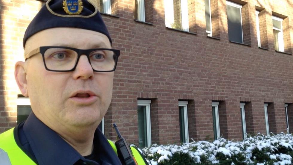 Polisens presstalesperson Thomas Agnevik