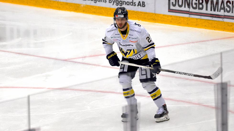 Backen Daniel Norbe blev målskytt när HV71 vann mot Troja-Ljungby.