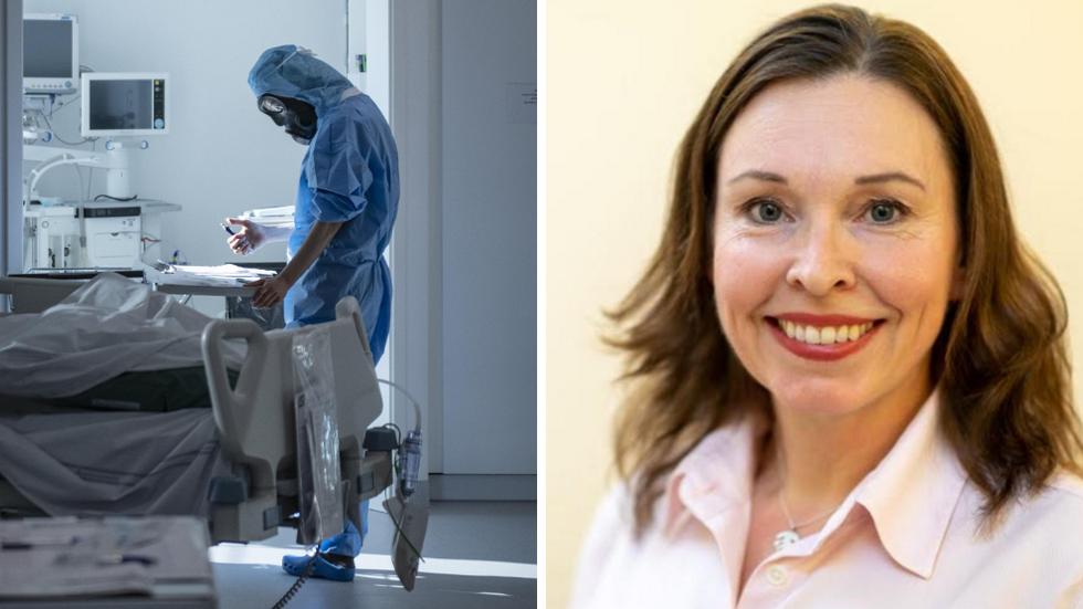 ”Hade vi vetat det vi vet i dag så hade vi mycket tidigare tryckt på vikten av att hålla avstånd”, säger Amelie Magnander, hygienläkare på Länssjukhuset Ryhov i Jönköping, 