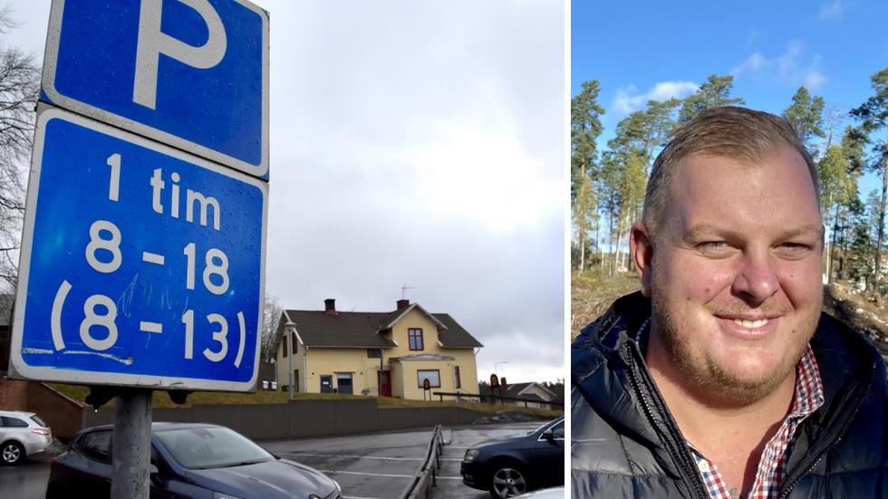 André Karlsson, teknisk chef på Mullsjö kommun säger att skylten gäller, men att kommunen inte bevakar p-platsen.