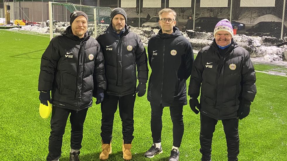 Tords tränarstab kommande säsong kommer precis som i fjol att bestå av Marcus Vaapil, Mikael Eriksson, Nicklas Lindqvist och Thomas Sahlin.