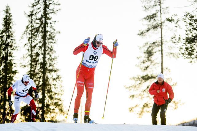 Karl-Johan Westberg leder seniorcupen inför helgens avslutande tävlingar i Sollefteå. 