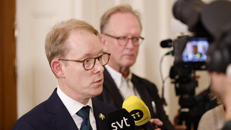 Tobias Billström (M) är Sveriges nya utrikesminister. Foto: Christine Olsson/TT/