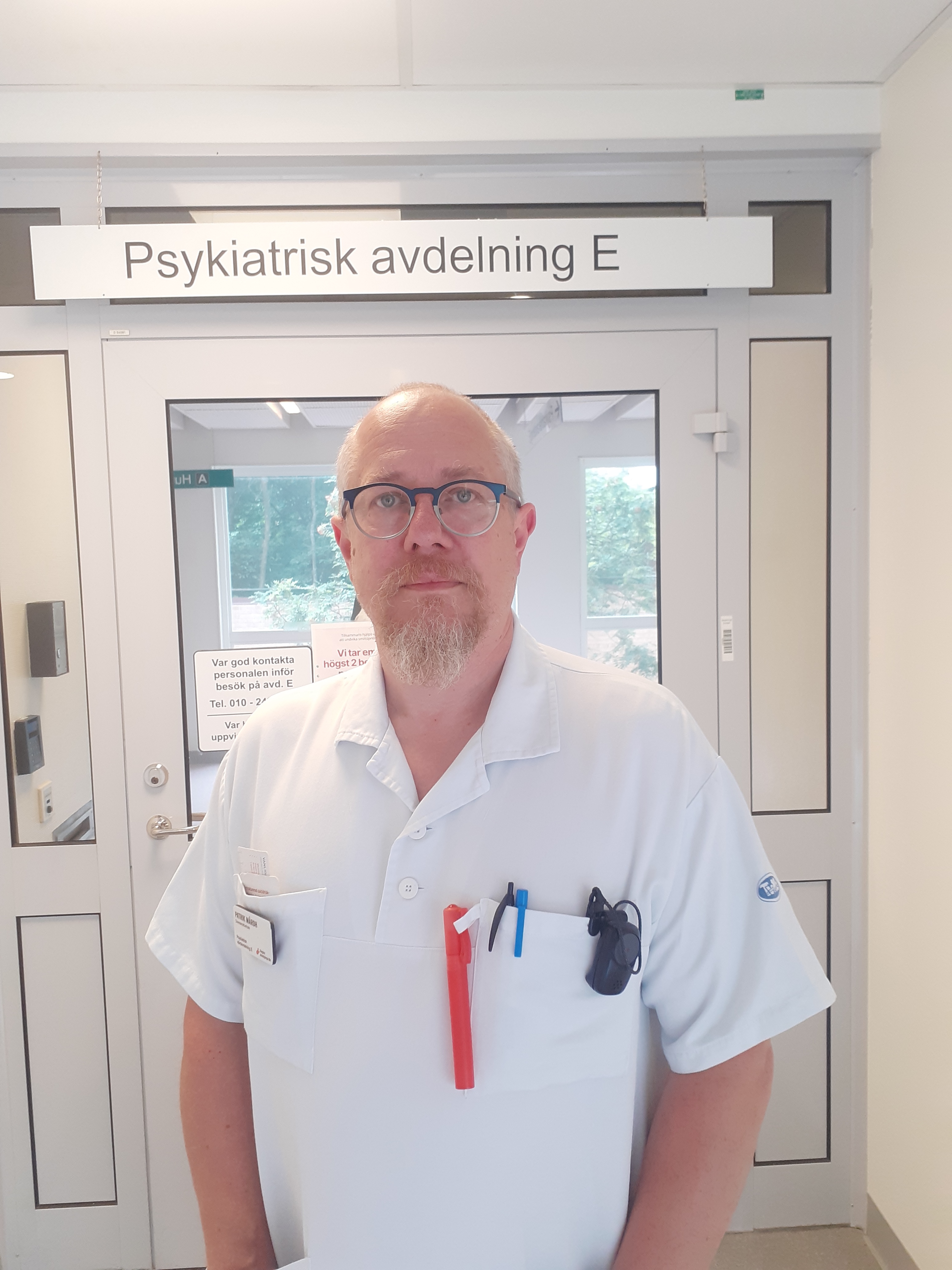 Patrik Mårdh, överläkare på Länssjukhuset Ryhov.