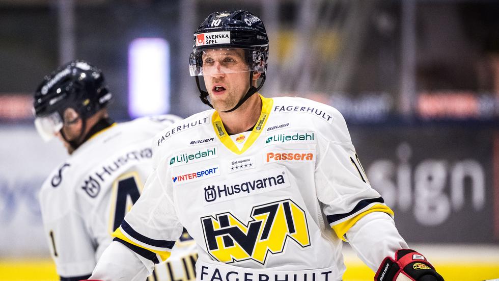 Martin Thörnberg och hans HV71 spelade borta mot Västerås på fredagskvällen. Foto: Emma Wallskog/Bildbyrån