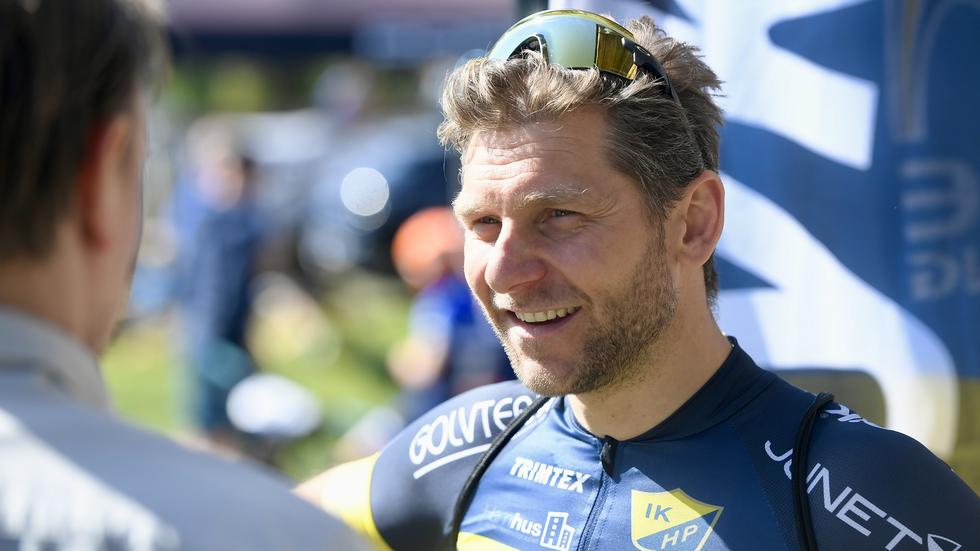 Michael Stjernquist, IKHP, blev femma i herrelitklassen när den första etappen i Huskvarna MTB-Tour avgjordes på torsdagen. 