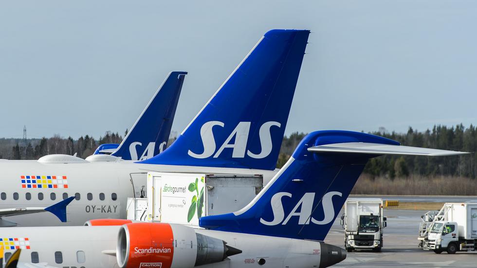SAS-strejken påverkar många resenärer. 
Foto: Maxim Thoré / BILDBYRÅN 
