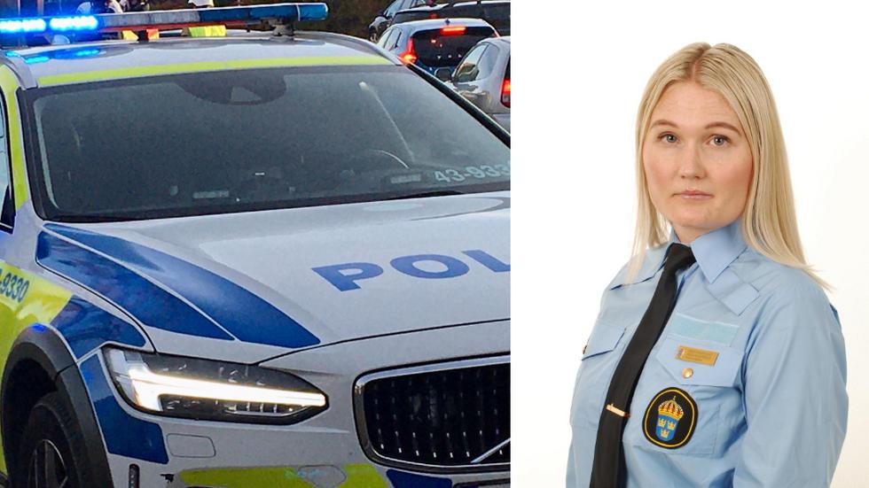 Polisens presstalesperson Angelica Israelsson Silfver.