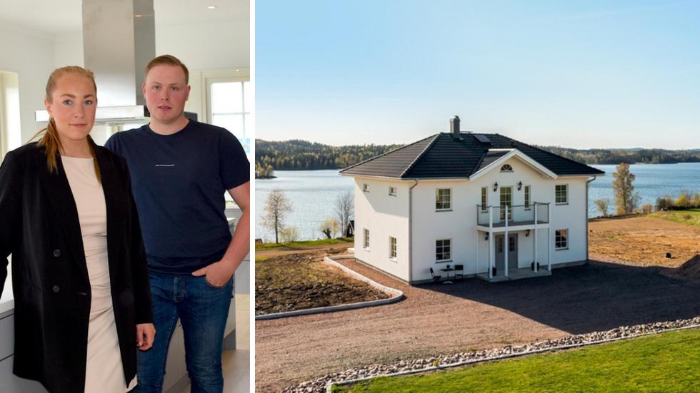 Johanna Isakssons och Joel Arnessons villa i Björkenäs har utsetts till årets småhus 2022.