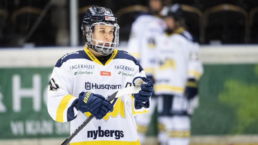 HV och Ebba Berglund är tvingat att vinna fredagens match mot Brynäs. Annars är säsongen över. 