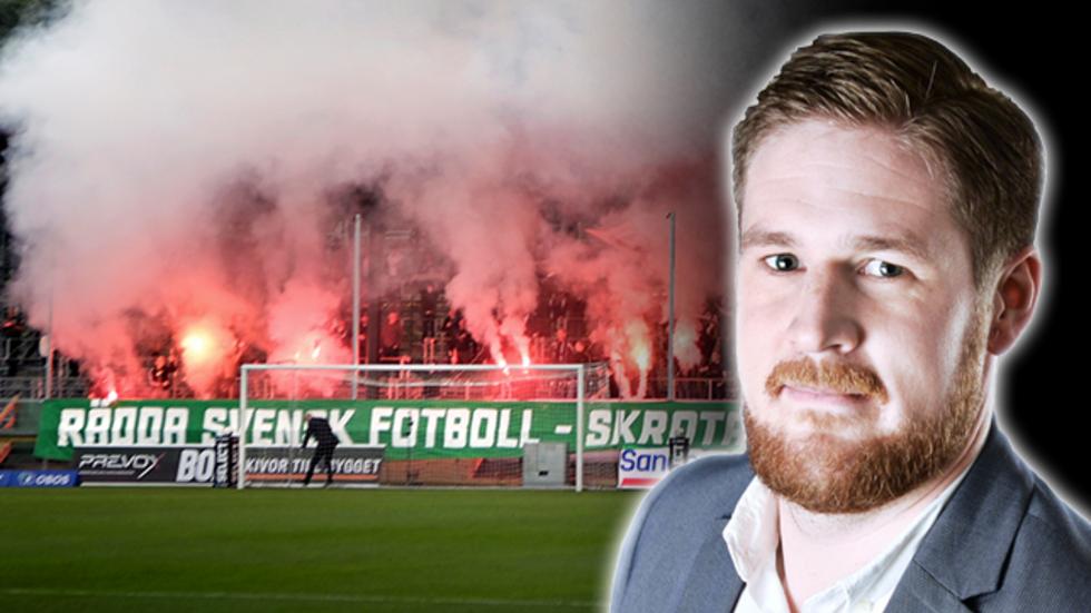 ”Polisens strategi kommer, om den lyckas, att ta död på det finaste vi har i svensk fotboll.”, skriver Magnus Sundvall.
