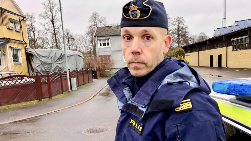 Johan Borg säger att polisen upplever att samtliga nätverk i Värnamo är ganska kraftigt försvagade. 