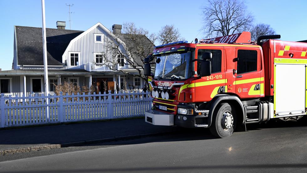 Räddningstjänsten larmades ut till ett flerfamiljshus på Bäckalyckan på fredagen.