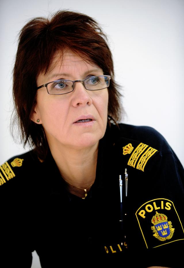Kommissarie Pia Paldanius är förundersökningsledare på grova brott.