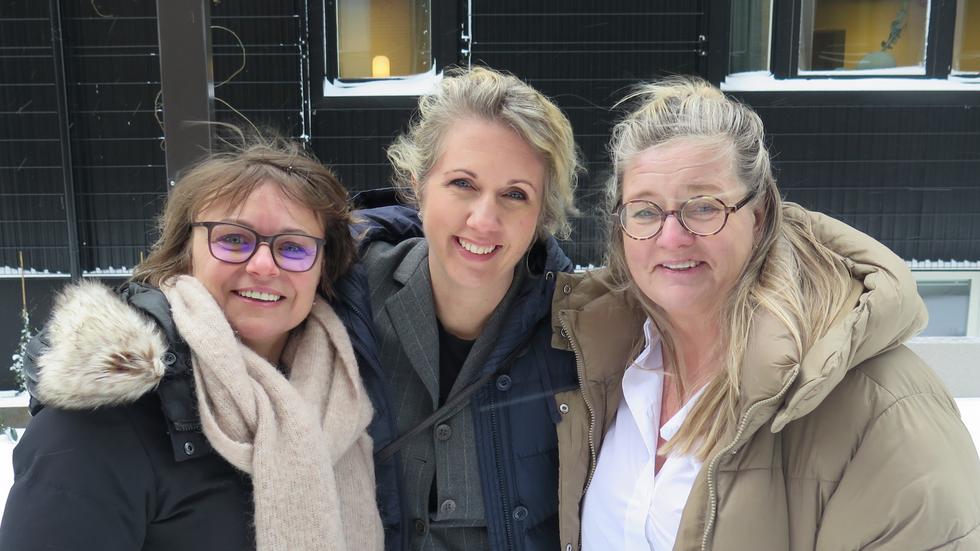 Ekonomisk självständighet, jämställdhet, karriärutveckling och hälsa är centralt i BPW Jönköping. Här ses tre av medlemmarna: ordförande Alina Hulterskog, Karin Lundgren och styrelseledamoten Annika Holm Lindström.
