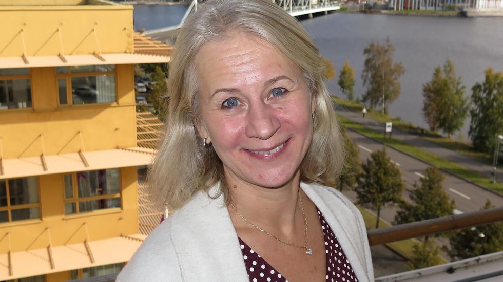 Agneta Marell, rektor vid Jönköping University, hoppas på klartecken för den nya tandläkarutbildningen så snart som möjligt . FOTO: Cecilia Nilsen Palm.