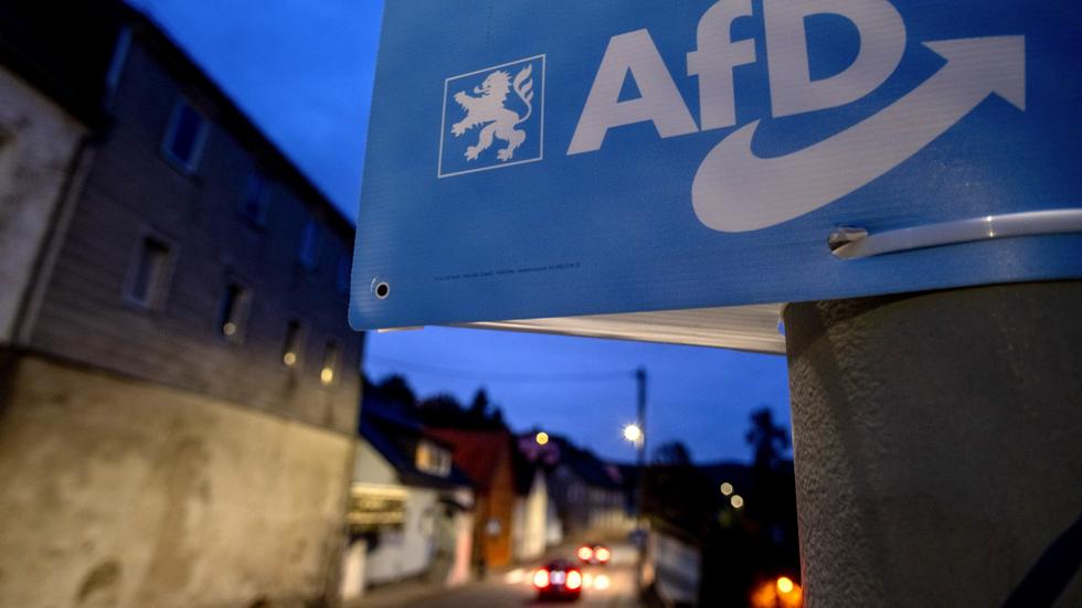 Tyska AFD tar hem partiets första borgmästarpost i en lite större stad. Arkivbild.