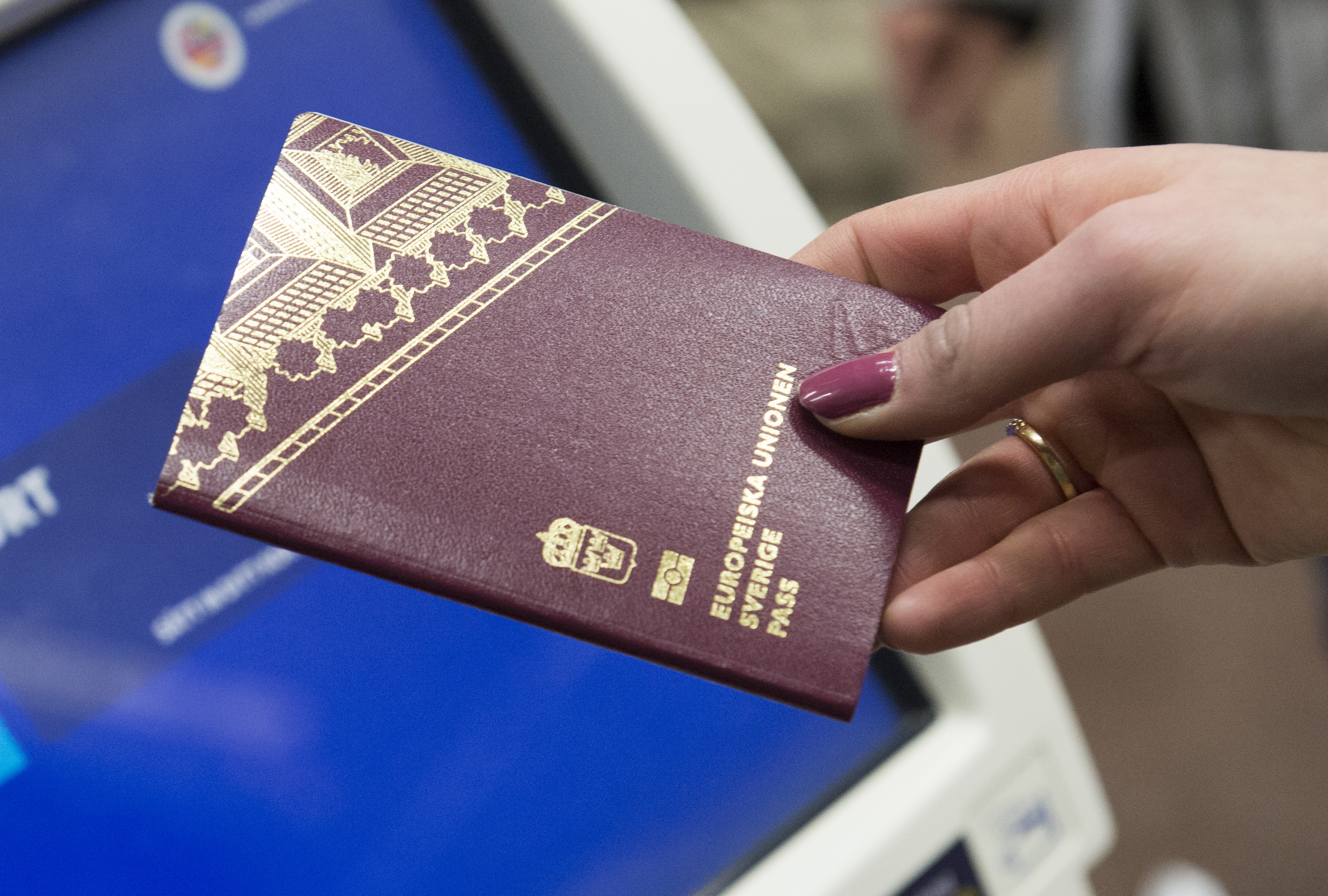 Med ett svenskt pass kan man nu resa till 193 länder utan visum. Arkivbild.