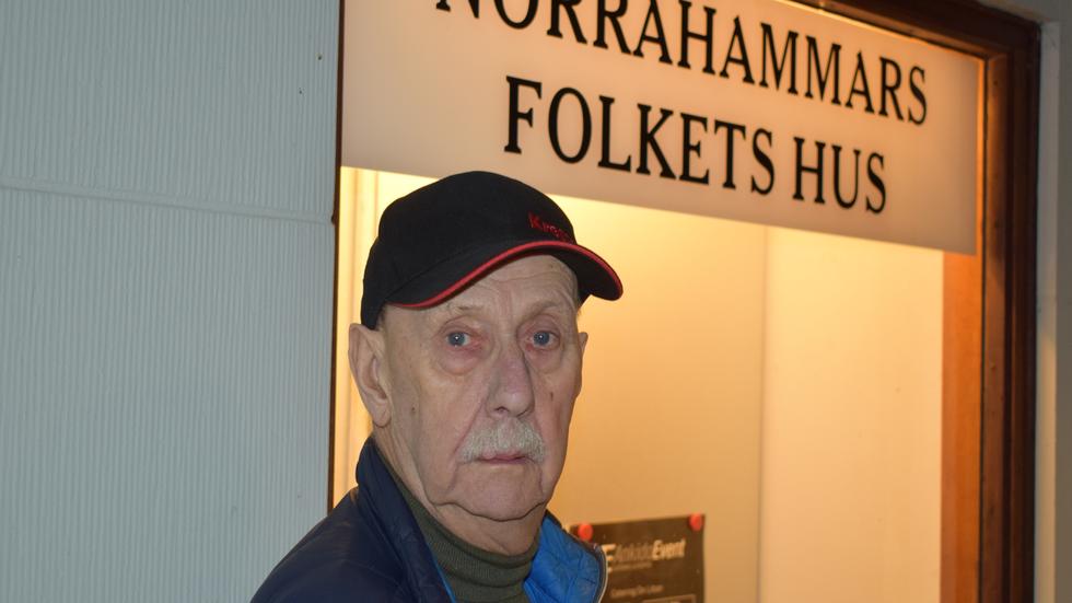 För Rolf Lyck har Folkets hus i Norrhammar varit som ett andra hem. 