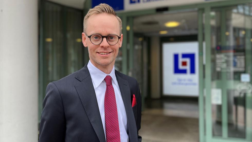 Gustav Österström blir ny ordförande för Länsförsäkringar Jönköping. Foto: Länsförsäkringar 