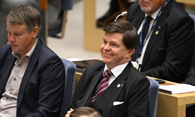 Andreas Norlén (M) valdes till riksdagens talman under måndagen.