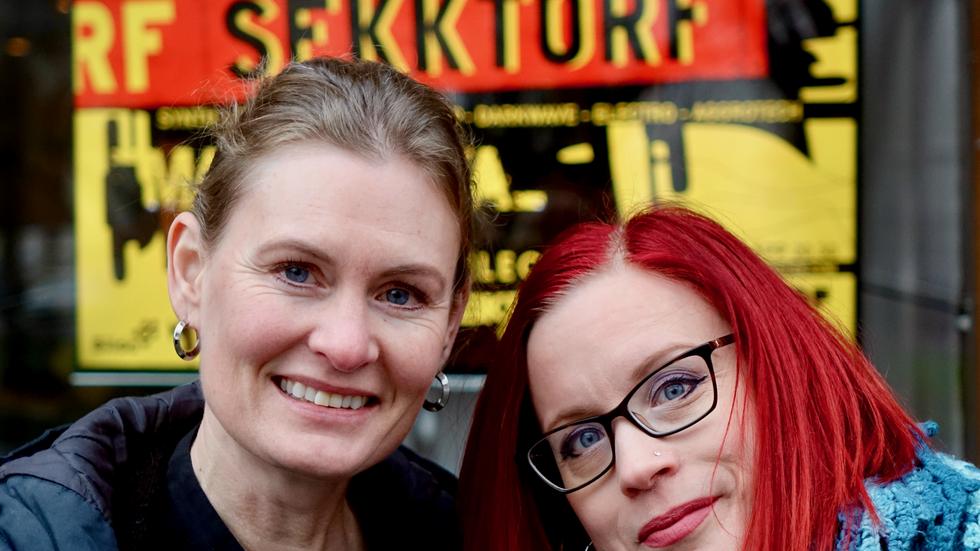 Mer synthmusik till stan – det ska Maribel Sagefalk och Helena Sandberg ordna med nya klubben Sekktor F.