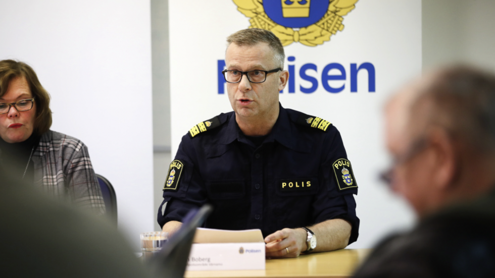 Polisområdeschef Håkan Boberg.