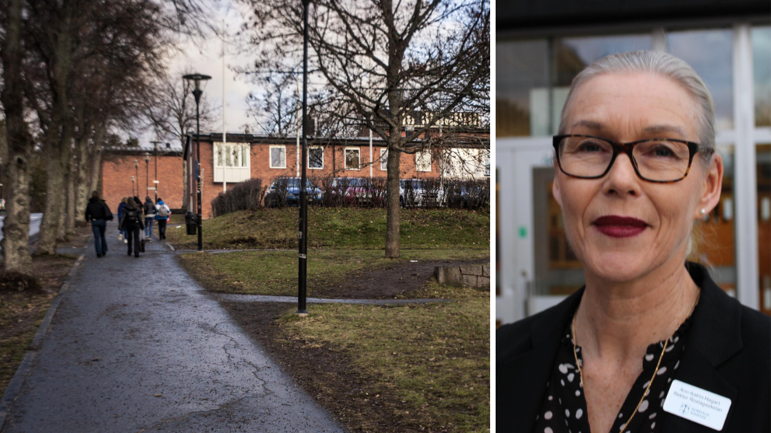 Två maskerade personer trängde sig in i skola - Bar på skyddsväst -  Telgenytt