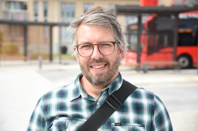 Johan Lindh, marknadskommunikatör på Jönköpings länstrafik