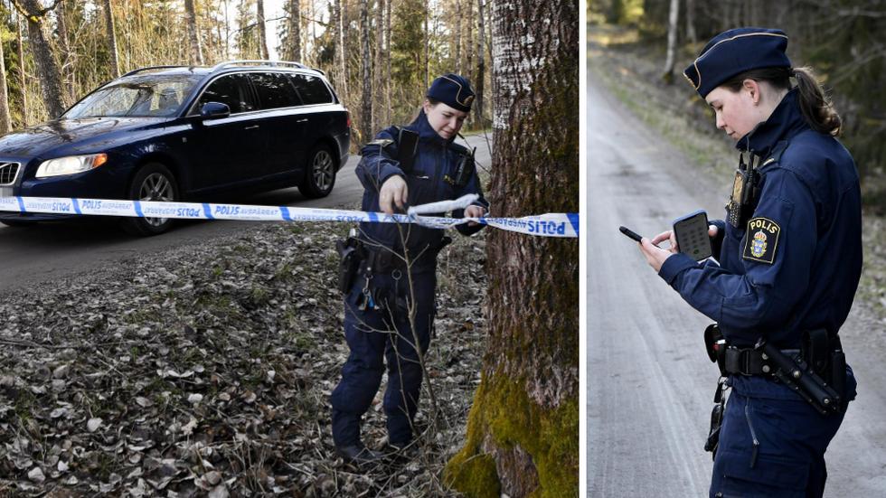 En person hittades död i närheten av Jönköpings flygplats på torsdagen.