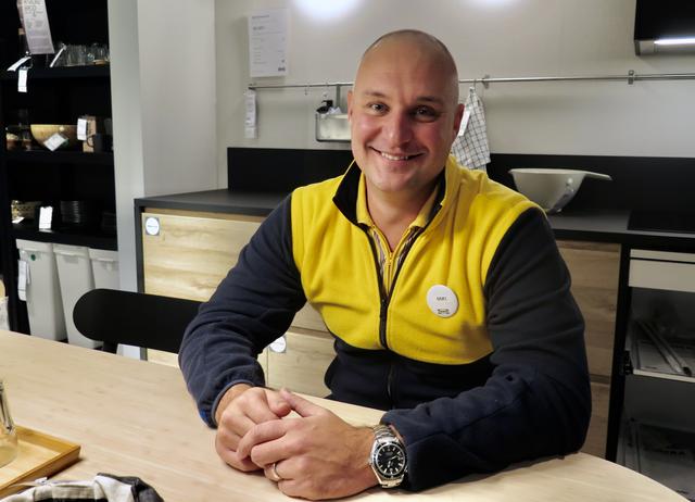 Miki Tabakovic, varuhuschef på Ikea i Jönköping