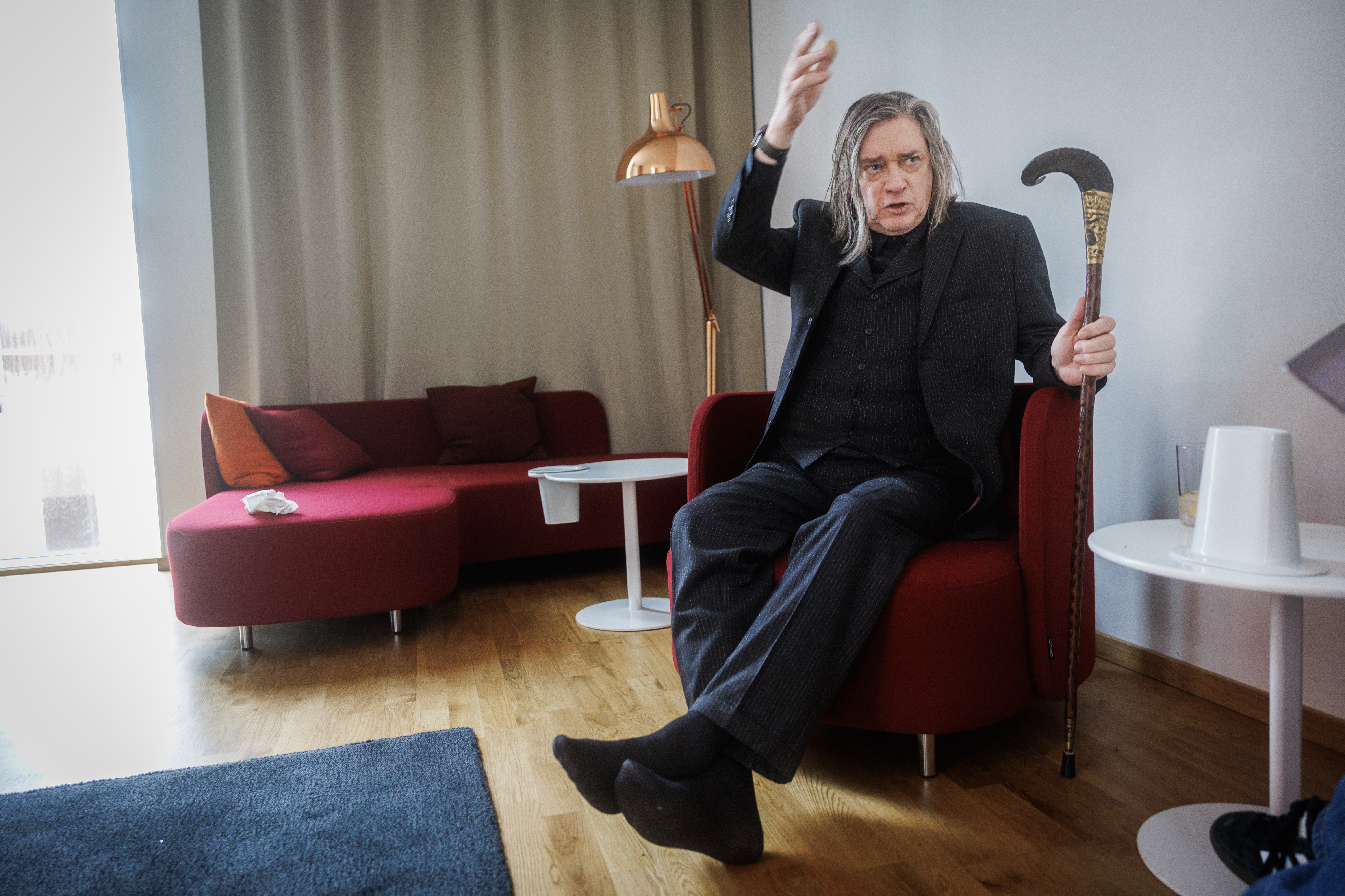 Blixa Bargeld tolkar Carl Fredrik Hill i Malmö: ”Jag är inte ute efter ...